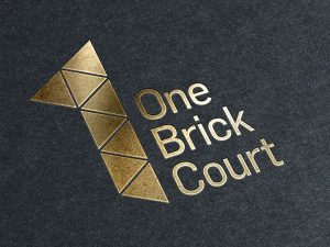 1BC Embossed logo